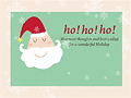 Christmas eCards Design (Ho! Ho! Ho!)