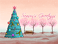 Christmas eCards Design (Peaceful Season)