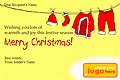 Christmas eCards Design (A Warmth and Joy Christmas)