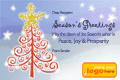Christmas eCards Design (Peace, Joy & Prosperity)