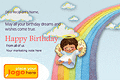Birthday eCards Design (May Your Wishes Come True)
